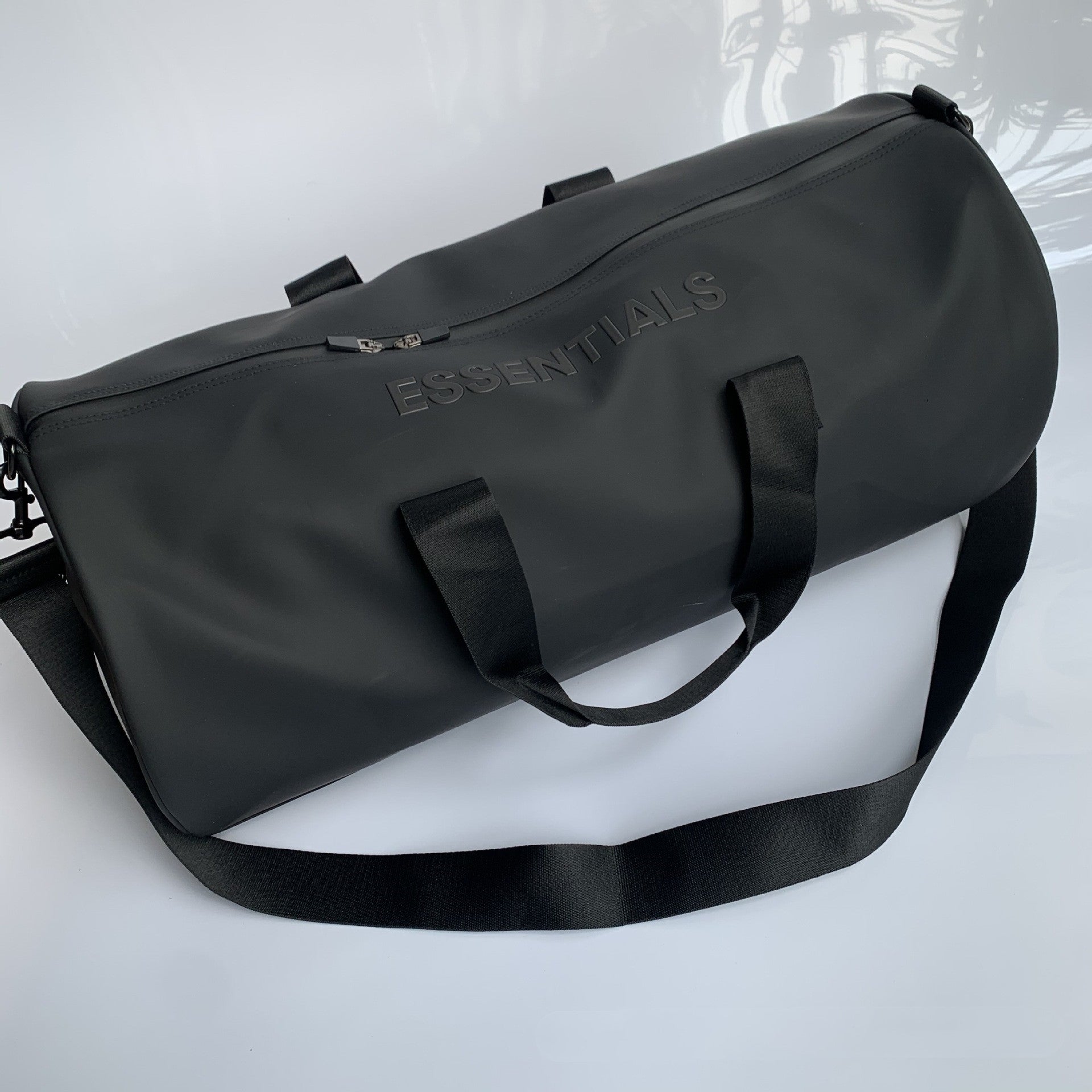 Essentials Fear of God Travel Bag Leather